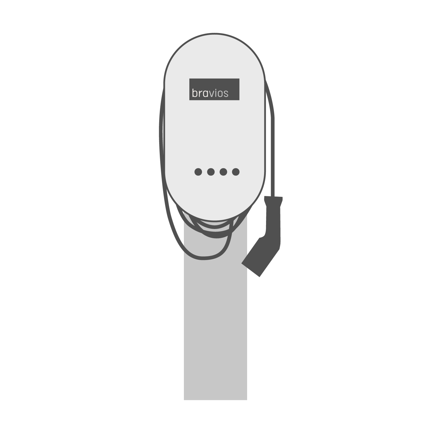  Socle pour borne de recharge FlexiMount Universal