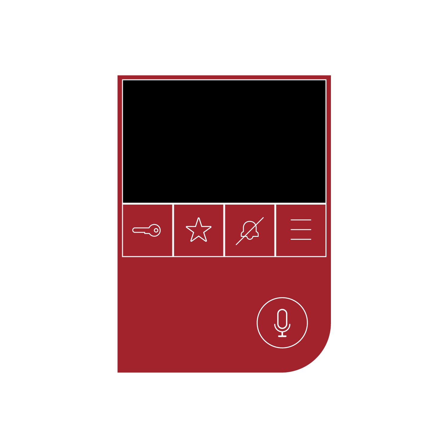  IP Video Poste intérieur A1101 Smart-On HomeTalk