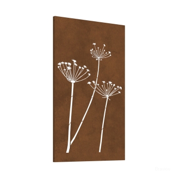 Panneau en acier Corten naturel