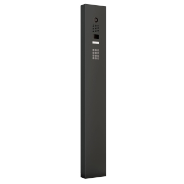Interphone avec Keypad module et support Smart Doorbird D1101KV en noir graphite
