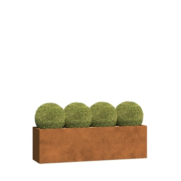 Jardinière - Ancona Maxi - acier corten