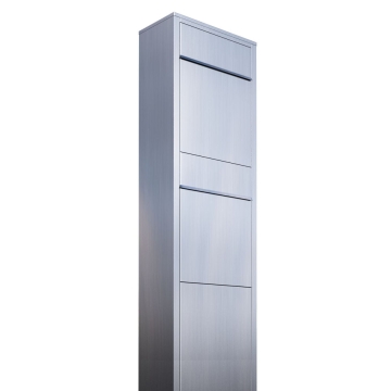 Boîtes aux lettres Big Box pour deux Inox