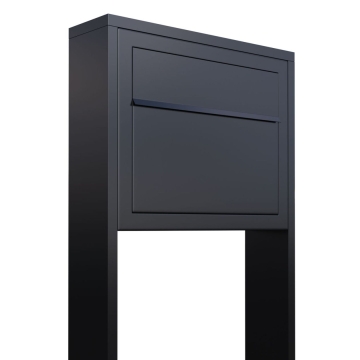 Boîte aux lettres sur pieds Elegance Noire