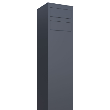 Boîte aux lettres sur pied Monolith for Two en Anthracite