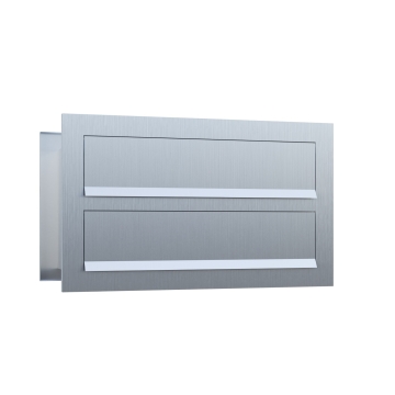 Boîte aux lettres murale traversante Noto for Two en Inox