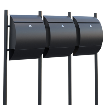 Boîte aux lettres Sunshine for Three en Anthracite
