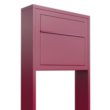 Boîte aux lettres sur pieds Elegance Rouge