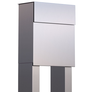 Boîte aux lettres sur pieds Alto Inox