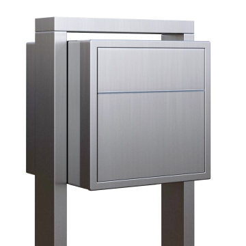 Boîte aux lettres sur pieds Soprano Inox