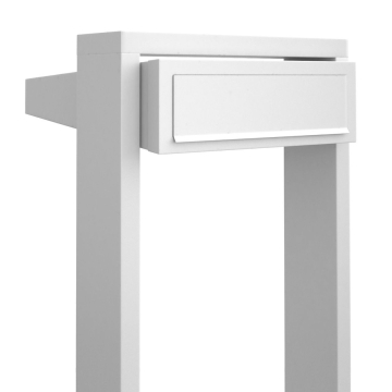 Boîte aux lettres sur pieds Stairs Blanche