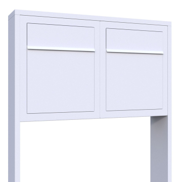 Boîte aux lettres Base for Two en Blanc