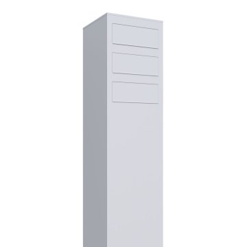 Boîte aux lettres sur pied Monolith for Three en Blanc