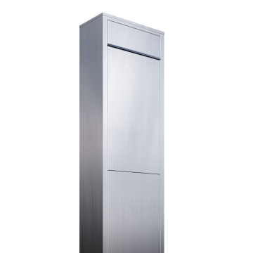 Boîte aux lettres sur pieds Big Box Inox