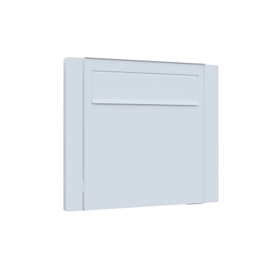 Boîte aux lettres de clôture Latina en blanc
