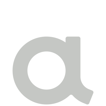 Lewttre de maison auto-adhésif "a" - 76 mm en gris clair