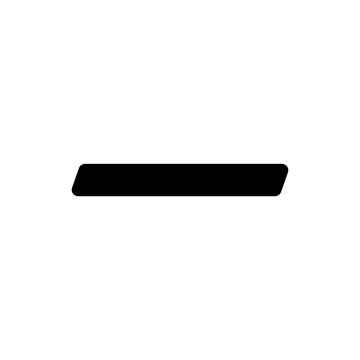 Numéro de Maison ''Minus'' Noir