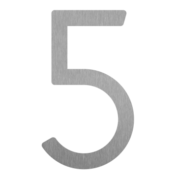 Numéro de Maison ''5'' Inox
