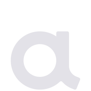 Lettre de maison auto-adhésif "a" - 40 mm en blanc