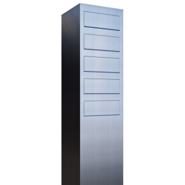 Boîtes aux lettres Monolith Five quatre Inox