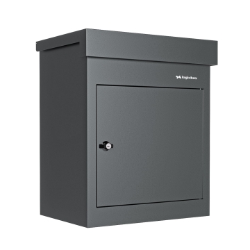 Boîte à colis Depot-S en gris graphite