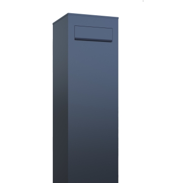 Boîte aux lettres sur pieds Monolith Anthracite