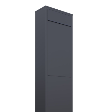 Boîte aux lettres sur pieds Big Box Anthracite