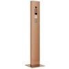 Interphone avec Keypad  et support + plaque de base Smart for Two Doorbird D1102KV Aspect bronze