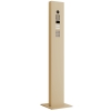 Interphone avec Keypad et support + plaque de base Smart for Two Doorbird D1102KV  beige