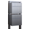 Boîtes aux lettres Soprano pour deux Inox