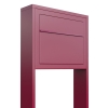 Boîte aux lettres sur pieds Elegance Rouge
