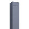 Boîte aux lettres sur pieds Monolith Grise