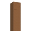 Boîtes aux lettres Monolith pour deux Rouille