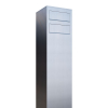 Boîte aux lettres sur pied Monolith for Two en Inox