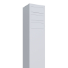 Boîte aux lettres sur pied Monolith for Three en Blanc