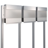 Boîte aux lettres Manhattan Special White for Three en Inox
