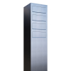 Boîte aux lettres sur pied Monolith for Four en Inox