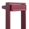Boîte aux lettres sur pieds Stairs Rouge