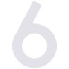 Numéro de maison auto-adhésif 
