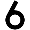 Numéro de maison auto-adhésif 