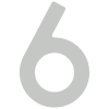 Numéro de maison auto-adhésif 