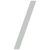Signe auto-adhésive Slash 