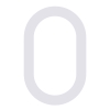 Numéro de Maison ''0'' Blanc