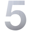 Numéro de Maison ''5'' Inox