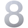 Numéro de Maison ''8'' Inox