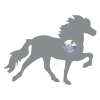 Sonnette Cheval Toelter Grise