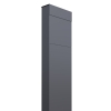 Boîte aux lettres sur pieds The Box Anthracite
