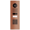 Interphone encastrable Smart-IN Doorbird D1101KV avec Keypad module avec  aspect bronze