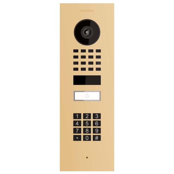 Interphone encastrable Smart-IN Doorbird D1101KV avec Keypad module en beige