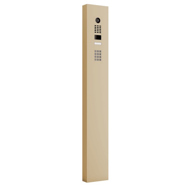 Interphone avec Keypad module et support Smart Doorbird D1101KV en beige