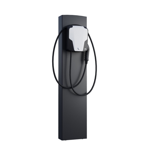 ABL Wallbox EnergizeStand avec ancrage en noir